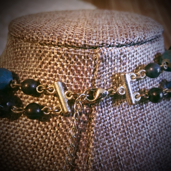 Coldwater Creek Turquoise Multi-Strand Necklace - Picture 7 of 8